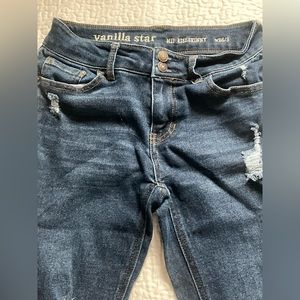 Vanilla Star, ripped Mid Rise Skinny W26/3